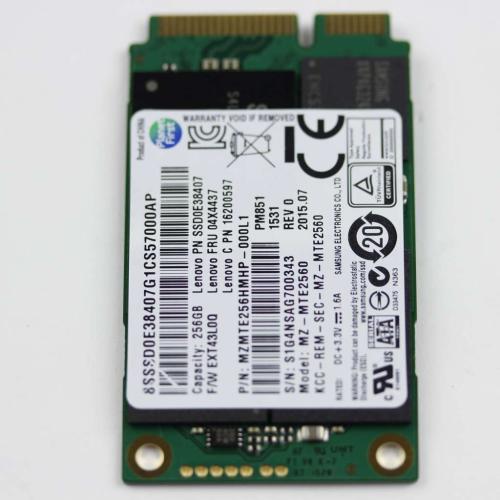 Samsung PM851 256G MZMTE256HMHP-000L1 SATA3 SSD FRU 04X4437 For Lenovo Laptop 
